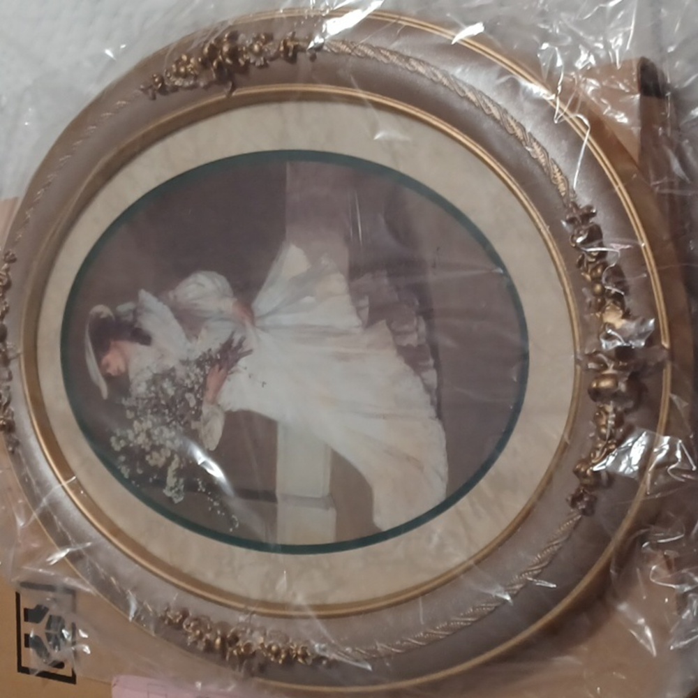 New Home Interiors Antique Bridal Portait